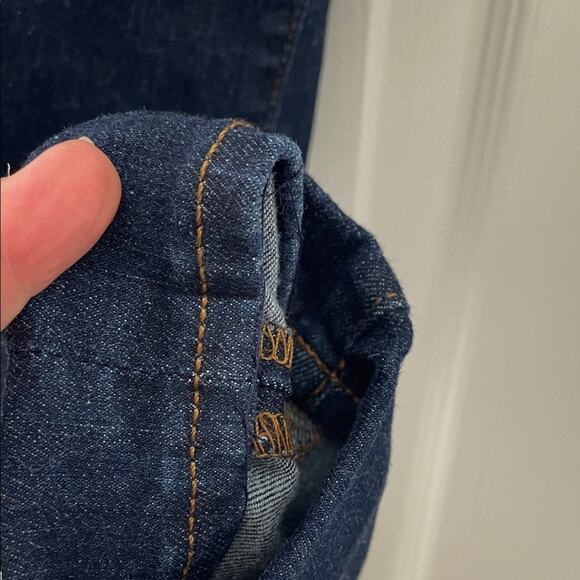 J. Crew 9” High Rise Toothpick Dark Blue High Rise Women's Jeans size 30 - Picture 3 of 6